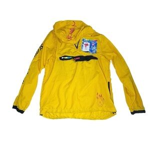 Brooklyn Cloth Mauve Windbreaker Hoodie - small jk5